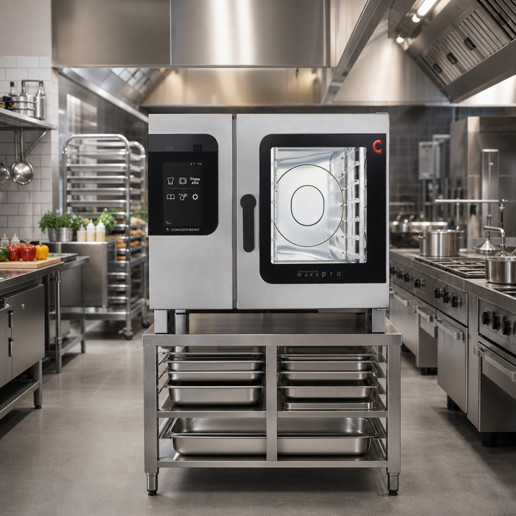 Product image #2 for Convotherm Maxx Pro C4 ET 6.10EB-N Electric Boiler Combi Oven with easyTouch Controls, 6-Pan Capacity