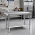 Thumbnail image #2 for Spec-Master Marine Series 14-Gauge Stainless Steel Work Table, 60