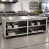 Thumbnail image #2 for Advance Tabco EB-SS-309M Open Front Cabinet Base Stainless Steel Work Table, 108 x 30 Inches