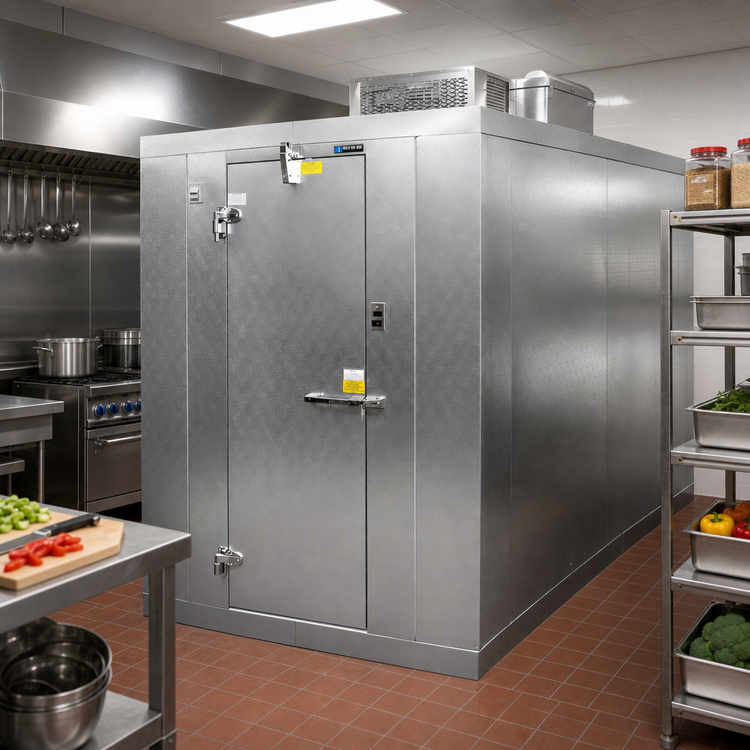 Product image #2 for Master-Bilt QS Series 8' x 12' Indoor Floorless Walk-In Cooler, 7'4" H