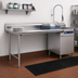 Thumbnail image #2 for Eagle Group Straight Clean Dishtable, 48 x 30 Inch, Left-to-Right Operation