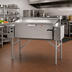 Thumbnail image #2 for Classic 30-Gallon Electric Manual Tilting Skillet, Floor Model, Open Frame Base