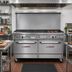 Thumbnail image #2 for Southbend Ultimate 60-Inch Gas Restaurant Range with 2 Standard Ovens, 6 Open Burners, and 24-Inch Charbroiler
