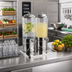 Thumbnail image #2 for Double Reservoir Polycarbonate Beverage Dispenser with Stainless Steel Base, 4 Gallon