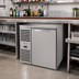 Thumbnail image #2 for 36-Inch Single-Section Refrigerated Back Bar Cooler with Stainless Steel Top and Solid Locking Door