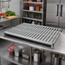 Thumbnail image #2 for Cambro Camshelving Elements XTRA 24 x 72 Vented Universal Shelf Kit, Speckled Gray