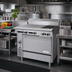 Thumbnail image #2 for Garland Cuisine 36-Inch Heavy Duty Natural Gas Range with 2 Open Burners, 2 Hot Tops, and Convection Oven