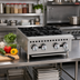 Thumbnail image #2 for Migali Competitor Series® 24-Inch 4-Burner Countertop Natural Gas Hot Plate