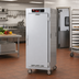 Thumbnail image #2 for Metro C5 8 Series Mobile Pass-Thru Full-Height Controlled Temperature Holding Cabinet, 18 Sheet Pan Capacity, 120V