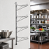Thumbnail image #2 for Eagle Valu-Gard Prepackaged Adjustable Post Wire Wall-Mount End Unit for 21-Inch Deep Shelves