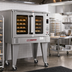 Thumbnail image #2 for Southbend Platinum Single Gas Convection Oven, Bakery Depth, Touchscreen Controls, Independent Doors