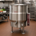Thumbnail image #2 for Crown EL-30 30 Gallon Electric Stationary Steam Kettle with 2/3 Jacket
