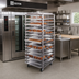 Thumbnail image #2 for Doyon RSROSL-8 Roll-In Single-Side Load Oven Rack for SRO2 Models, 8-Pan Capacity
