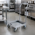 Thumbnail image #2 for Cres Cor 20 x 20 Single-Stack Aluminum Dish Rack Dolly