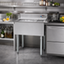 Thumbnail image #2 for Eagle Group 2200 Series 48-Inch Underbar Ice Bin/Cocktail Unit with Sliding Cover, 12-Inch Deep, 208 lb Capacity