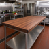 Thumbnail image #2 for Boos Block American Black Walnut Edge Grain Kitchen Countertop, 96 x 38 x 2-1/4 Inches, Varnique Finish