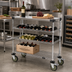 Thumbnail image #2 for Quantum Wine Display/Worktable Cart with Casters, 36W x 14D x 40H, 1200 lb Capacity