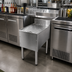 Thumbnail image #2 for CHOICE by Glastender 30-Inch x 24-Inch Freestanding Stainless Steel Underbar Drainboard