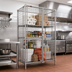 Thumbnail image #2 for QuadTruss Stationary Stainless Steel Wire Security Cage with Dual Locking Doors, 33.25 x 33.25 x 67 Inches