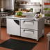 Thumbnail image #2 for Turbo Air Super Deluxe 60-Inch Two-Section Worktop Refrigerator with 1 Door and 2 Drawers