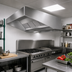 Thumbnail image #2 for SpecAir HES96-138 Short Front Wall Type Exhaust-Only Commercial Kitchen Hood, 138