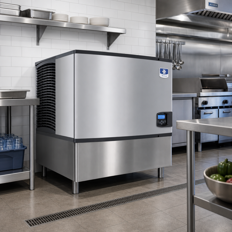 Product image #2 for Manitowoc Indigo NXT IYT0450W Half-Dice Cube Ice Maker, Water-Cooled, Self-Contained