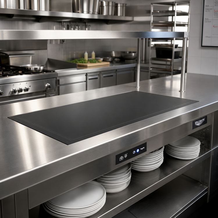 Product image #2 for Vollrath 62-Inch Flush Mount Drop-In Heated Shelf