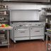 Thumbnail image #2 for Southbend Ultimate 60-Inch Gas Restaurant Range with Standard Oven and Cabinet Base