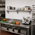 Thumbnail image #2 for Steel Works Stainless Wall-Mounted Shelf with Three Support Brackets, 72 x 16 Inch, 18-Gauge 430 Stainless Steel