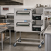 Thumbnail image #2 for Lincoln Impinger II 1100 Series Double Stack Electric Conveyor Pizza Oven Package with FastBake and EasyTouch Controls