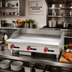 Thumbnail image #2 for American Range 60-Inch Thermostatic Countertop Gas Griddle, 150,000 BTU, 1-Inch Polished Steel Plate