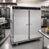 Thumbnail image #2 for Cres Cor Mobile Insulated Banquet Holding Cabinet, Double Door, Electric, Stainless Steel, 120 Plate Capacity