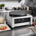 Thumbnail image #2 for Omcan 16-Inch Countertop Electric Crepe Maker with Cast Iron Plate