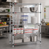 Thumbnail image #2 for EAGLEbrite Quad-Adjust 4-Tier Stationary Starter Wire Shelving Unit, 48 x 18 x 74 Inches, Zinc Finish