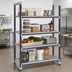 Thumbnail image #2 for Cambro Camshelving Elements XTRA 4-Tier Stationary Starter Shelving Unit, 18