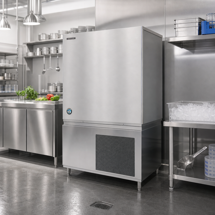 Product image #2 for Hoshizaki KMH-2100SRJZ High-Capacity Stackable Remote Air-Cooled Crescent Cube Ice Maker