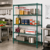 Thumbnail image #2 for Quantum Stationary Wire Shelving Starter Kit, 60