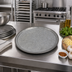 Thumbnail image #2 for 16 Inch Round Onyx Galvanized Wide-Rim Serving Pan