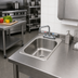 Thumbnail image #2 for Krowne 13-Inch x 17-1/2-Inch Drop-In Stainless Steel Hand Sink with Faucet