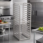 Thumbnail image #2 for Serv-Ware CWP-RR-16-V 16-Pan Reach-In Refrigerator Pan Rack for 18" x 26" Pans