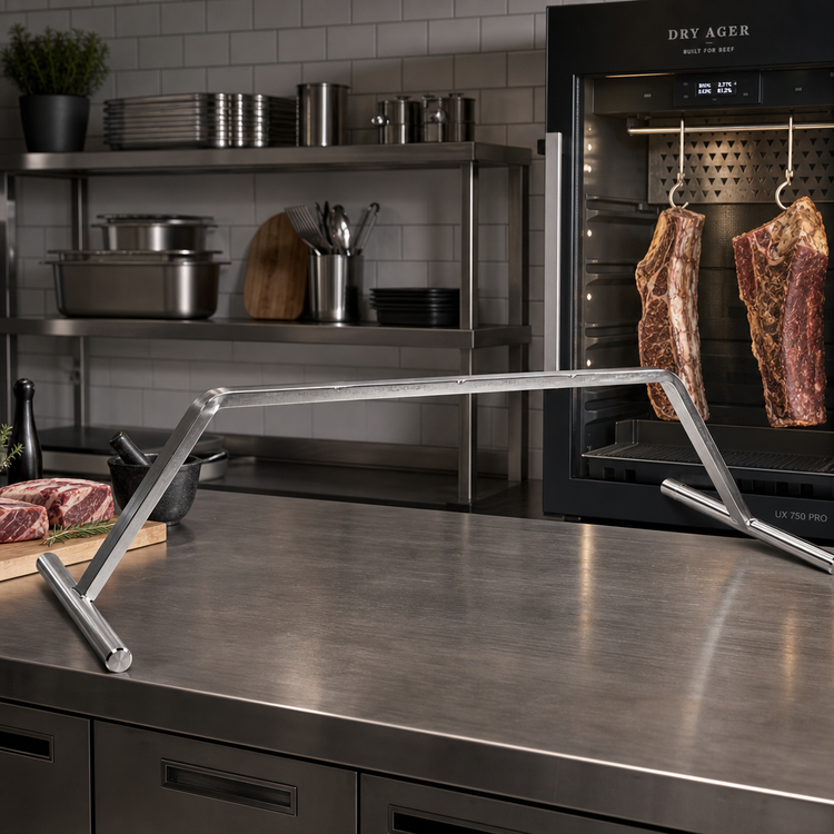 Product image #2 for DRY AGER Stainless Steel Meat Saddle Hanger for UX 750 PRO (S) Curing Cabinet