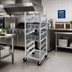 Thumbnail image #2 for Dinex Econoline Aluminum Rack, 8-Pan Capacity, 8-Inch Centers