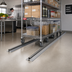 Thumbnail image #2 for Metro qwikTRAK HD 11 ft Mobile Shelving Track Set