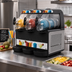 Thumbnail image #2 for Vollrath VCBA168-37 Three-Bowl Frozen Beverage and Granita Countertop Dispenser, 1.58-Gallon Bowls, 120V
