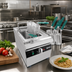 Thumbnail image #2 for Omcan 9L / 2.4 Gallon Electric Single-Tank Countertop Pasta Cooker