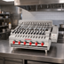 Thumbnail image #2 for American Range ARKB-72-R Countertop Gas Rotisserie Kebob Broiler, 78-Inch Wide, 28-Skewer Capacity