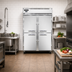 Thumbnail image #2 for Continental Refrigerator 2FNHD Two-Section Standard Depth Reach-In Freezer with Half-Height Solid Doors