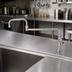 Thumbnail image #2 for T&S Brass Single Pantry Deck-Mount Faucet with 15-Inch Double-Joint Swing Nozzle
