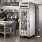Thumbnail image #2 for True Mfg. - General Foodservice SPEC SERIES STG1RPT-1G-1S-HC Pass-Thru Reach-In Refrigerator, 1 Section, Glass Front/Stainless Rear Doors