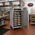 Thumbnail image #2 for FWE Insulated Mobile Heated Holding Transport Cabinet, 1 Section, 9 Full-Size Sheet Pan Capacity